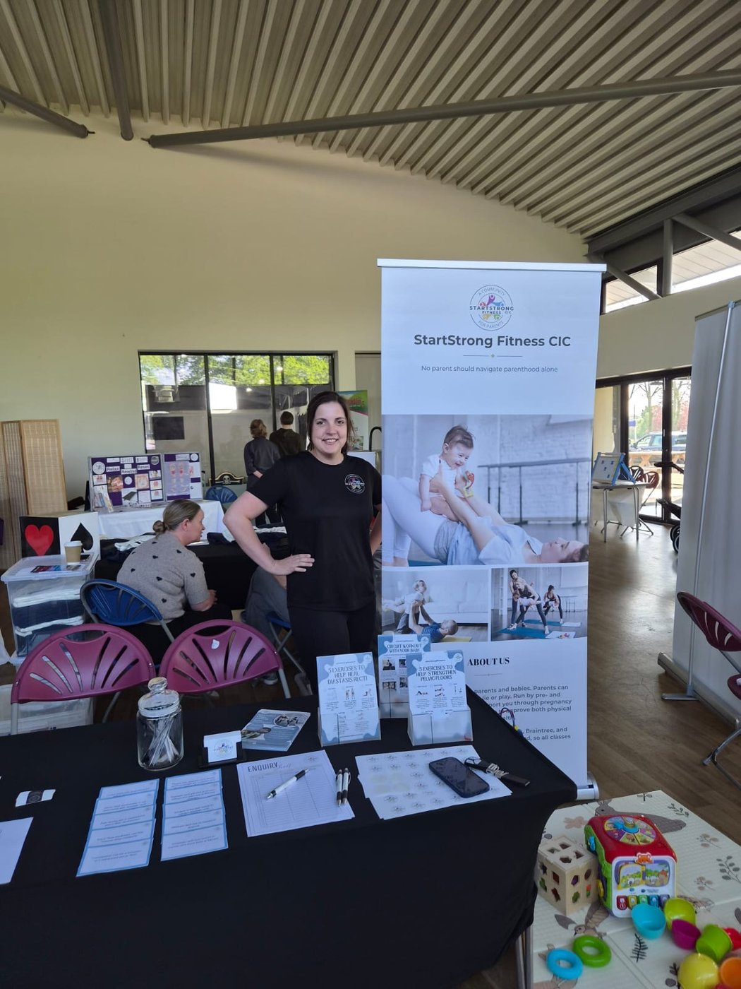 Startstrong Fitness CIC team at a local community event
